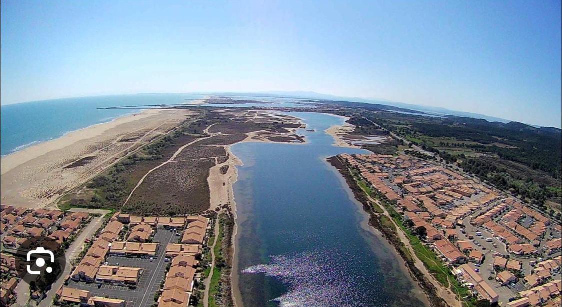 Pavillon 20M De La Plage Des Ayguades Gruissan Zewnętrze zdjęcie